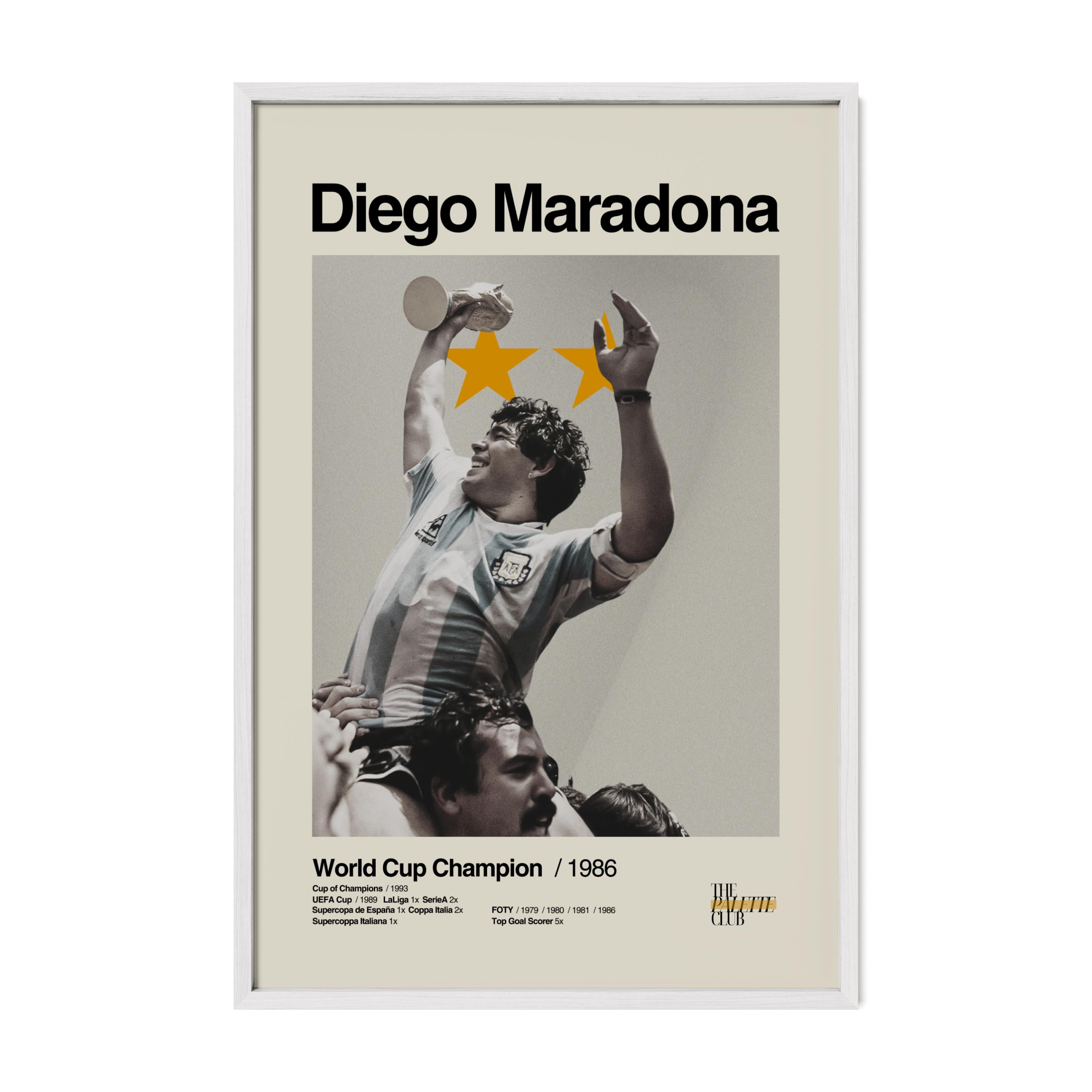 Diego Maradona Argentina World Cup Print