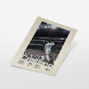 Cristiano Ronaldo Real Madrid Print v2