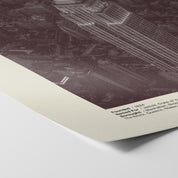 New York City Nighttime Skyline Print v2