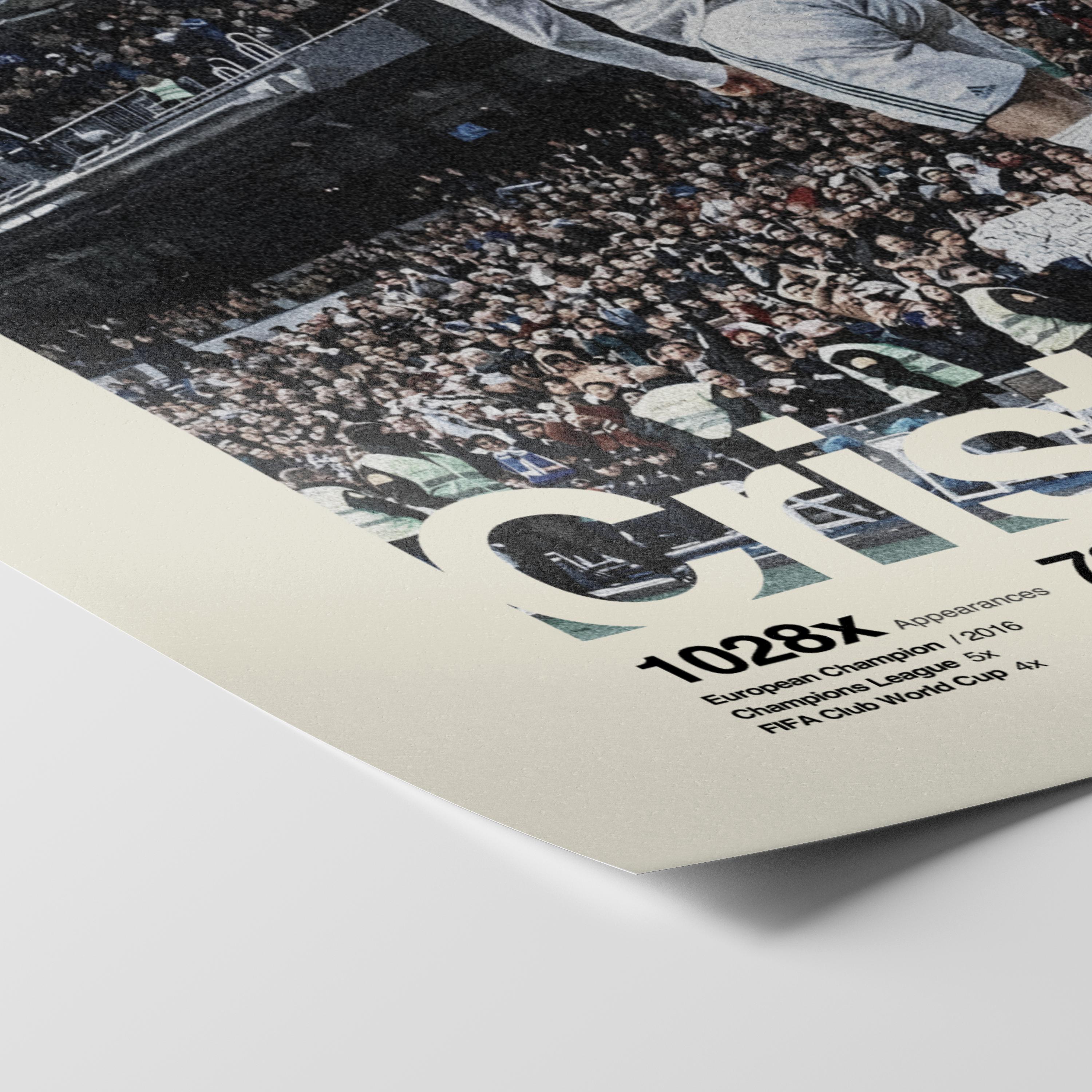 Cristiano Ronaldo Real Madrid Print v2