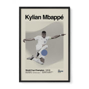 Kylian Mbappé France World Cup Print v1
