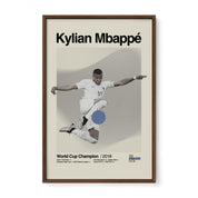 Kylian Mbappé France World Cup Print v1