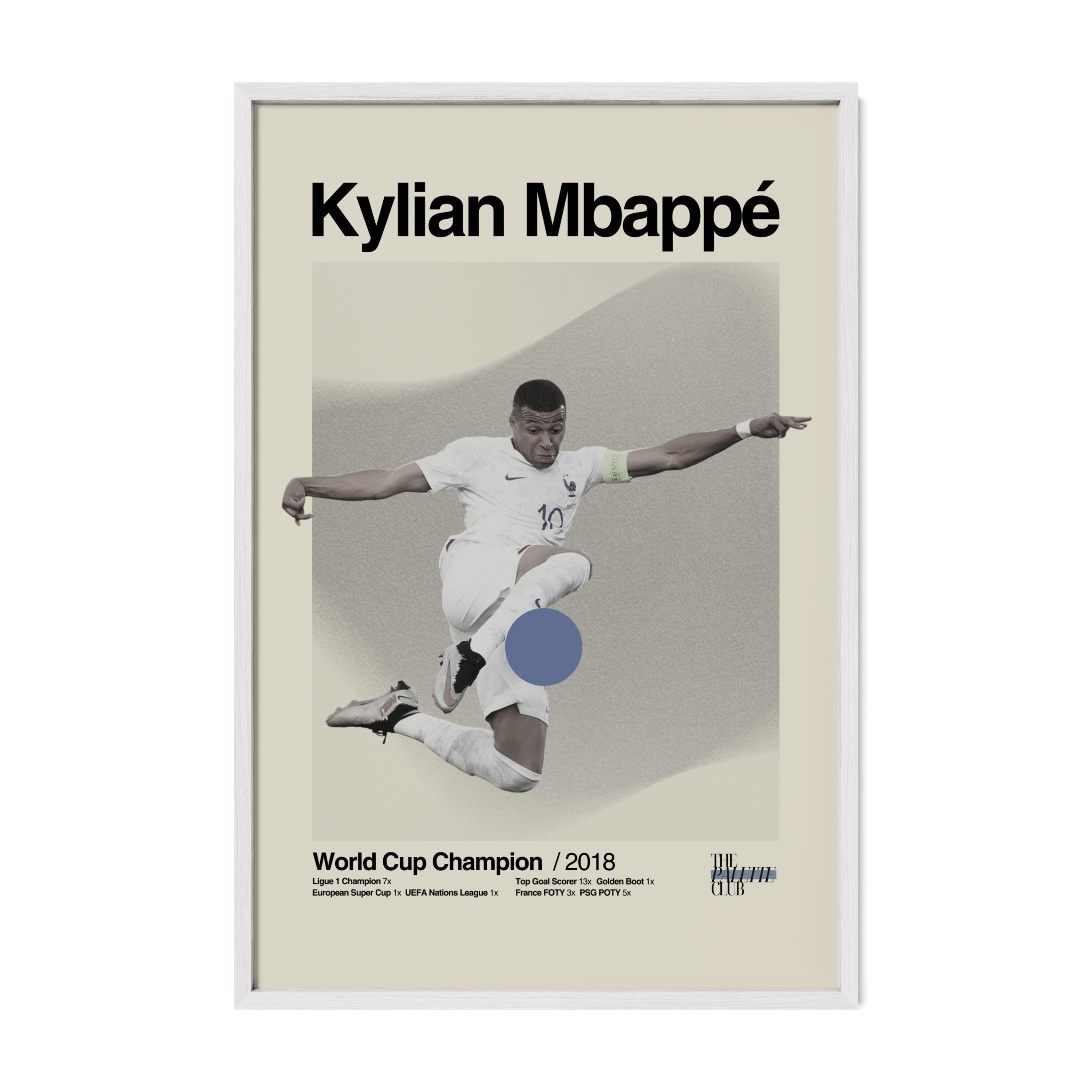 Kylian Mbappé France World Cup Print v1