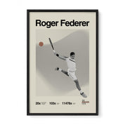 Roger Federer Print v4