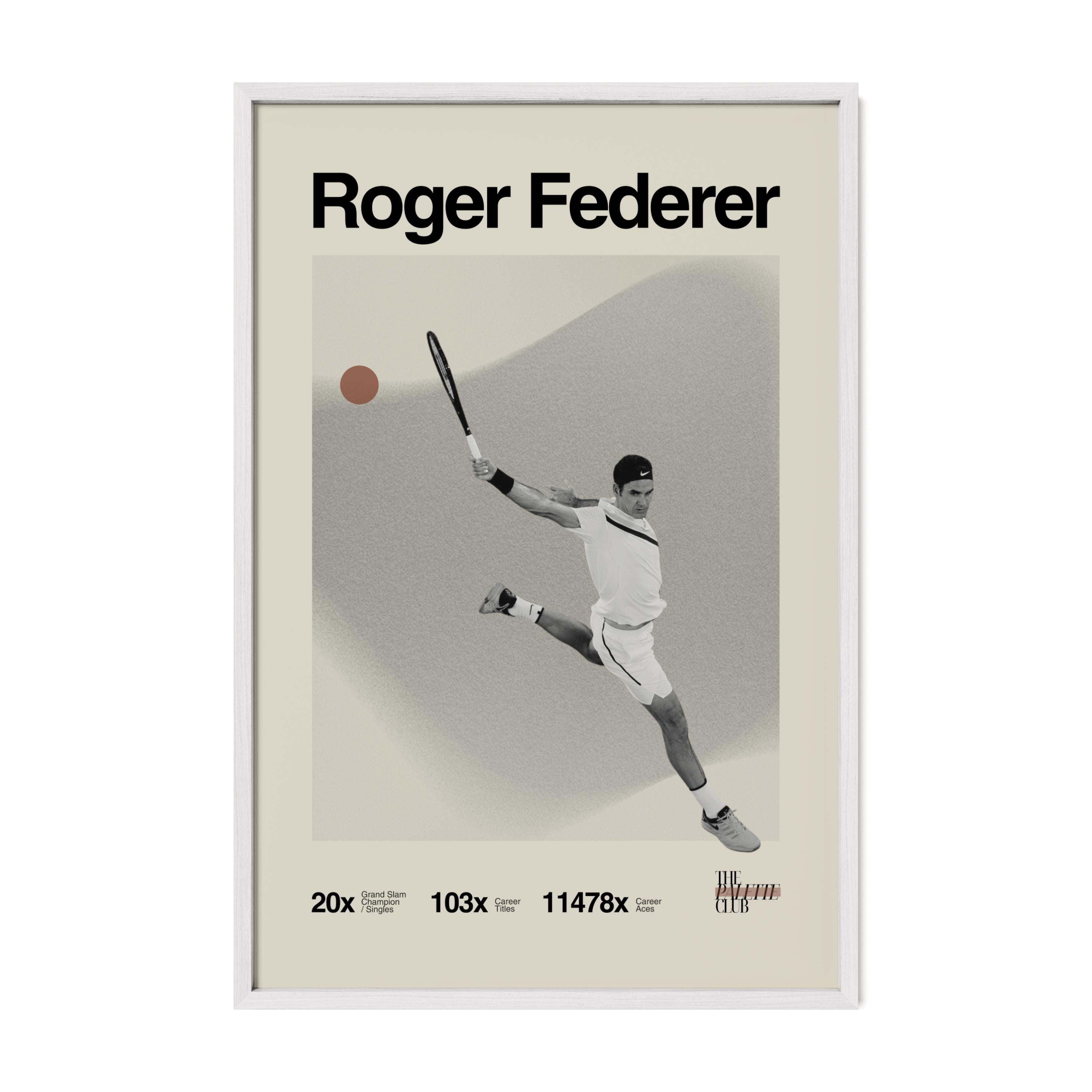 Roger Federer Print v4