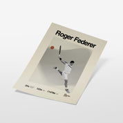 Roger Federer Print v4