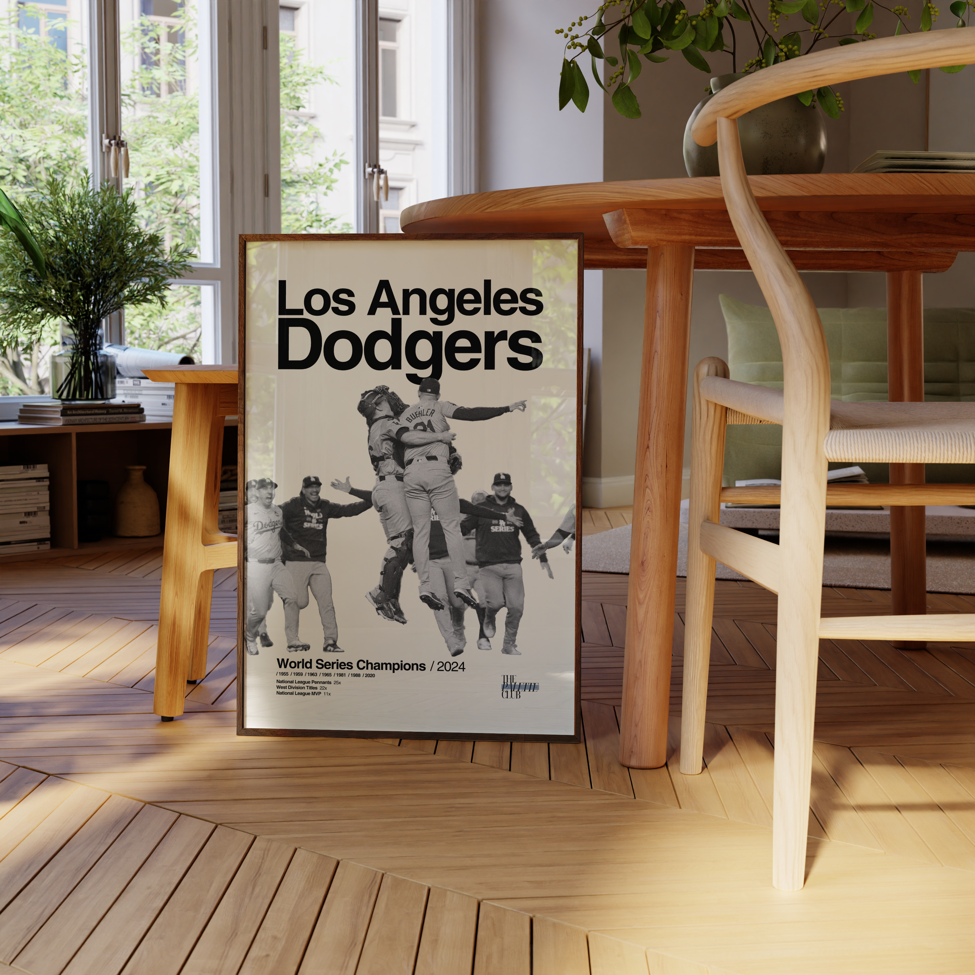 LA Dodgers 2024 World Series Celebration Poster 3