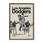 LA Dodgers 2024 World Series Celebration Poster 3