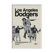 LA Dodgers 2024 World Series Celebration Poster 3