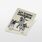 LA Dodgers 2024 World Series Celebration Poster 3