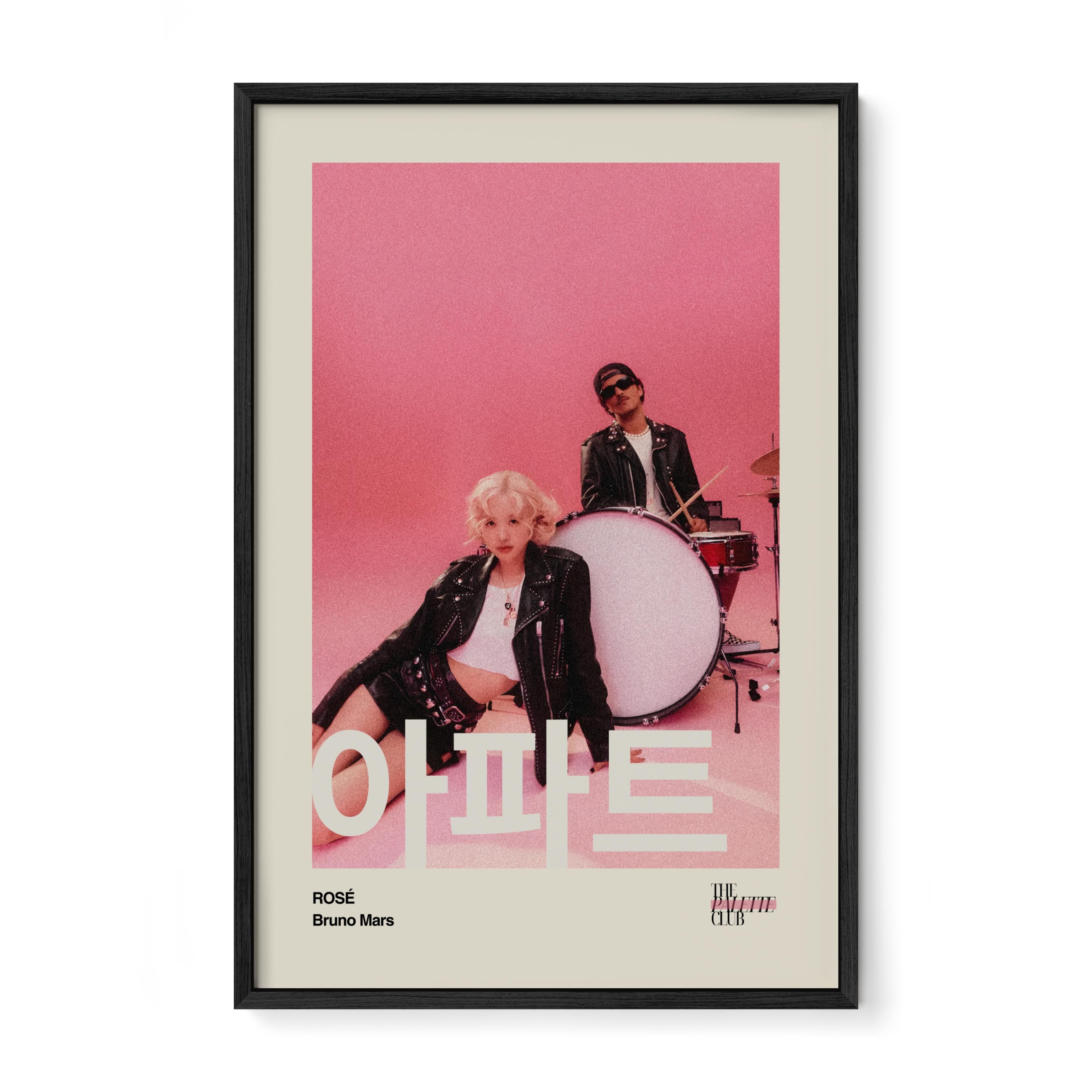 APT ROSE & Bruno Mars '아파트' Print v2