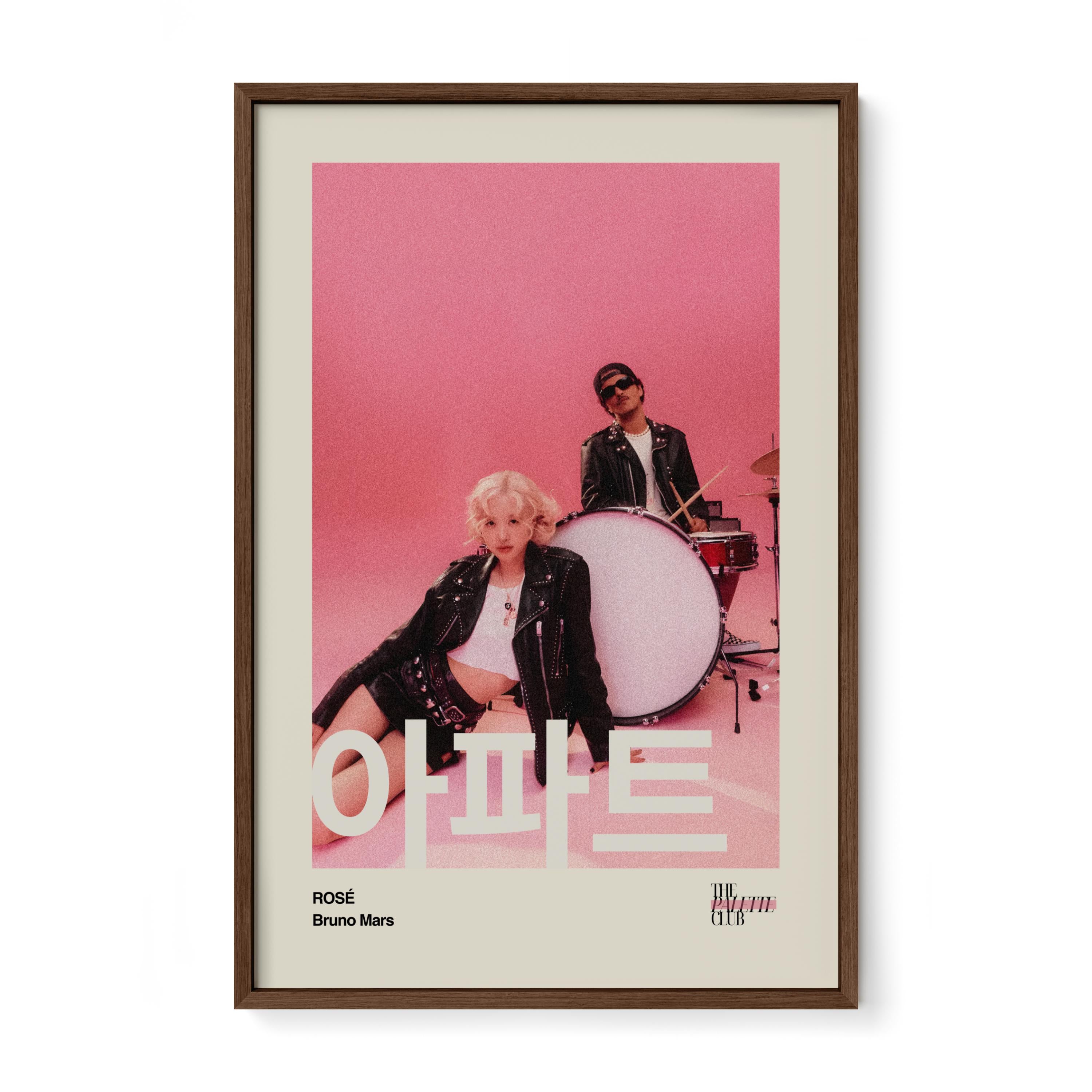 APT ROSE & Bruno Mars '아파트' Print v2