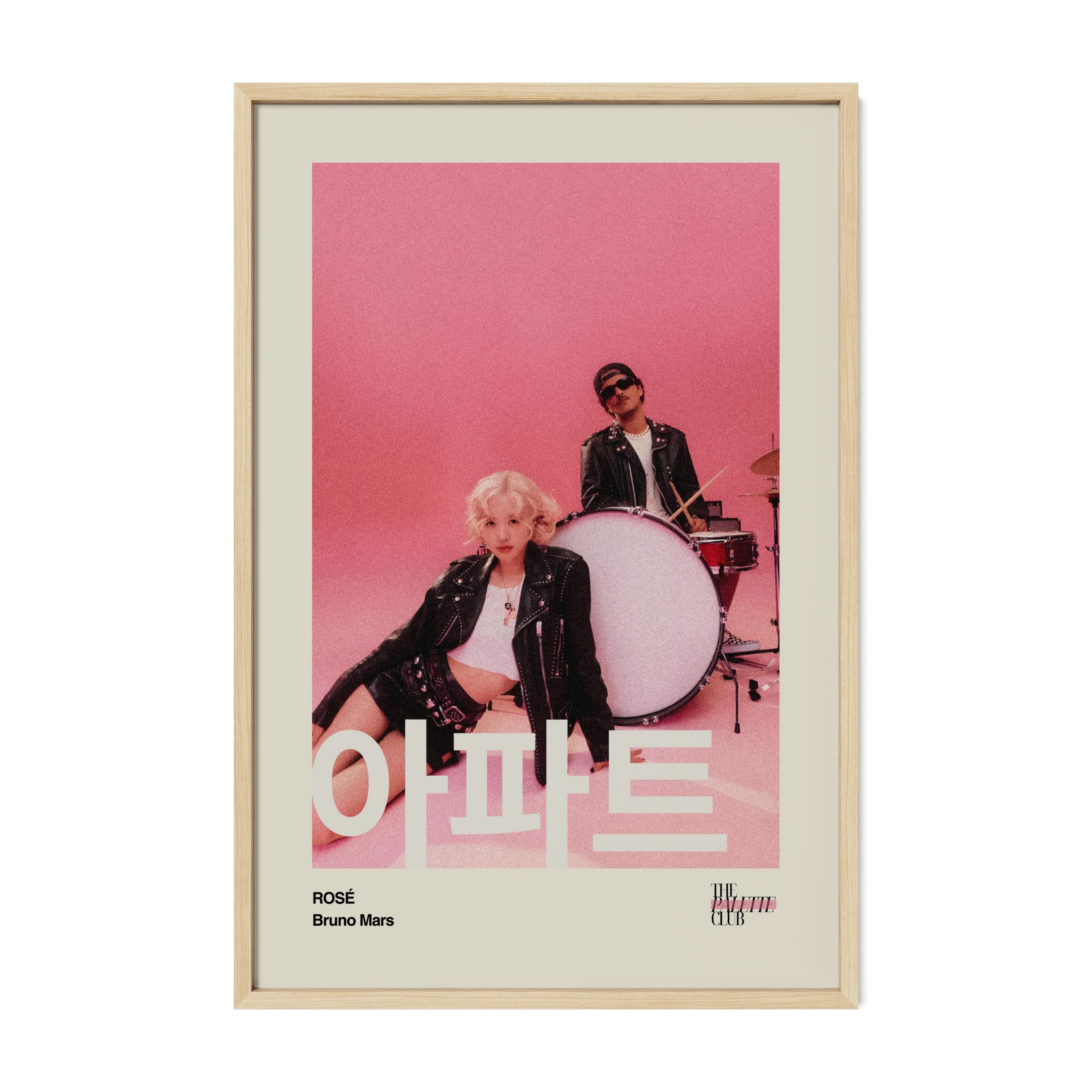 APT ROSE & Bruno Mars '아파트' Print v2