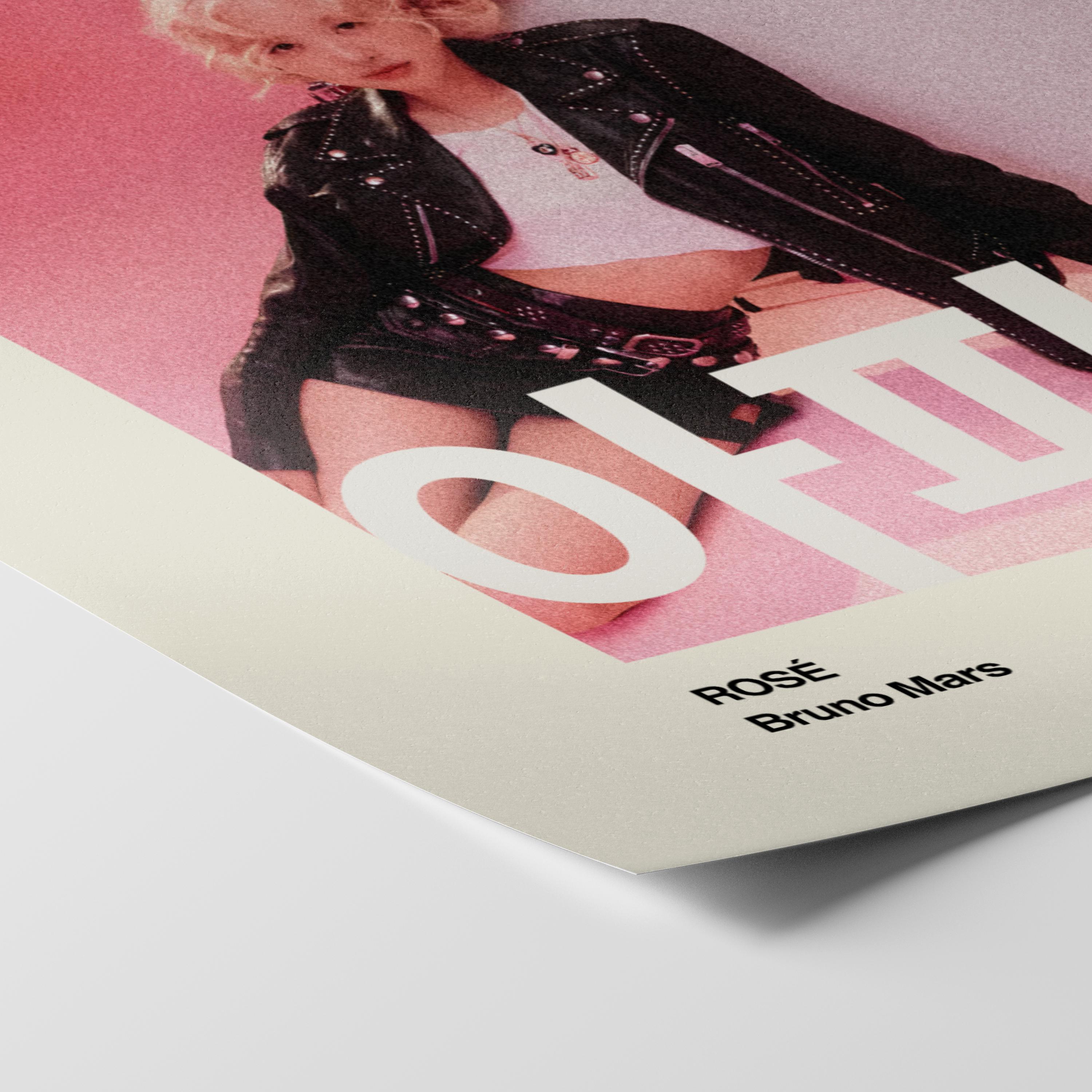 APT ROSE & Bruno Mars '아파트' Print v2