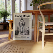 Lionel Messi Argentina World Cup Print v3