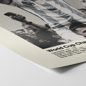 Lionel Messi Argentina World Cup Print v3