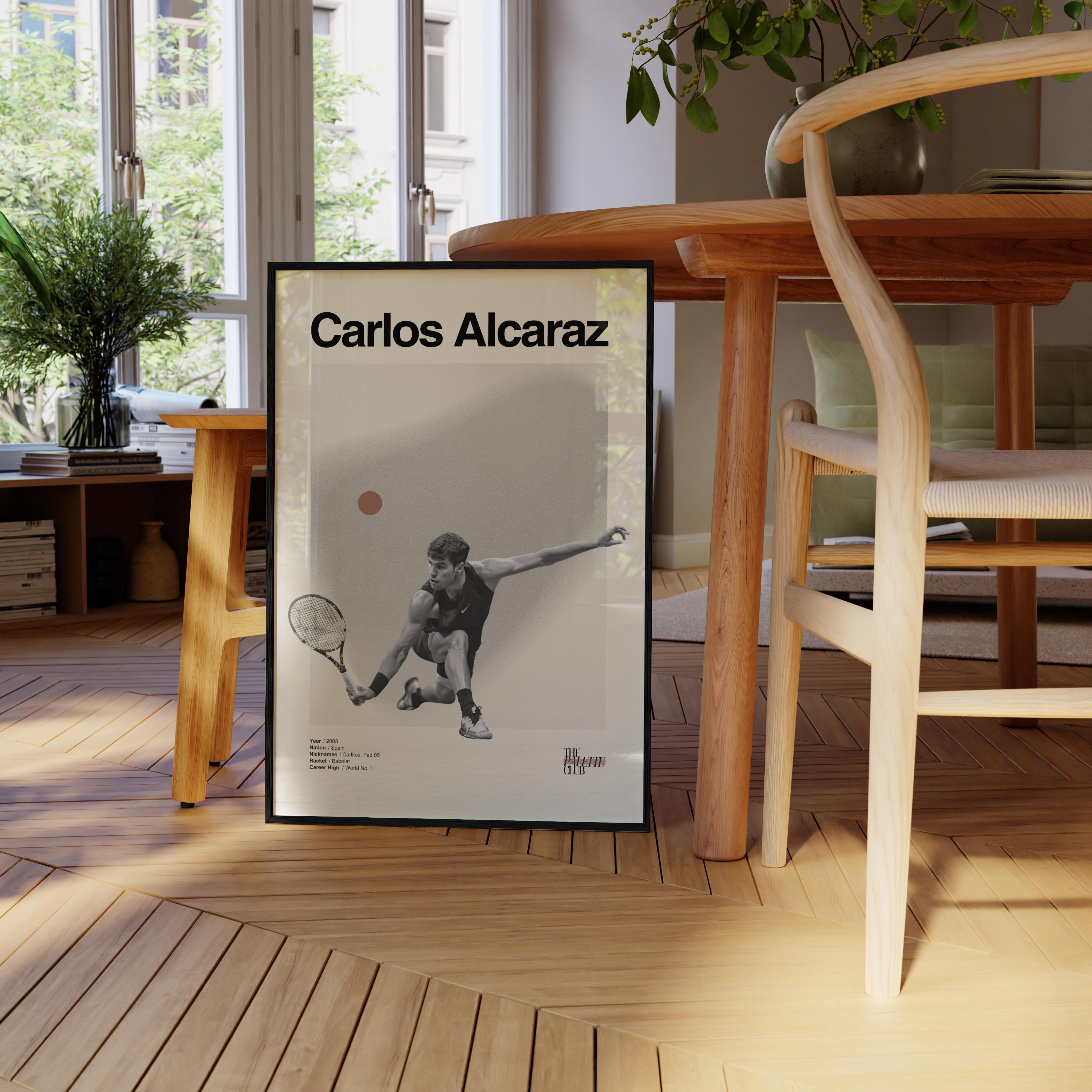 Carlos Alcaraz Print v2
