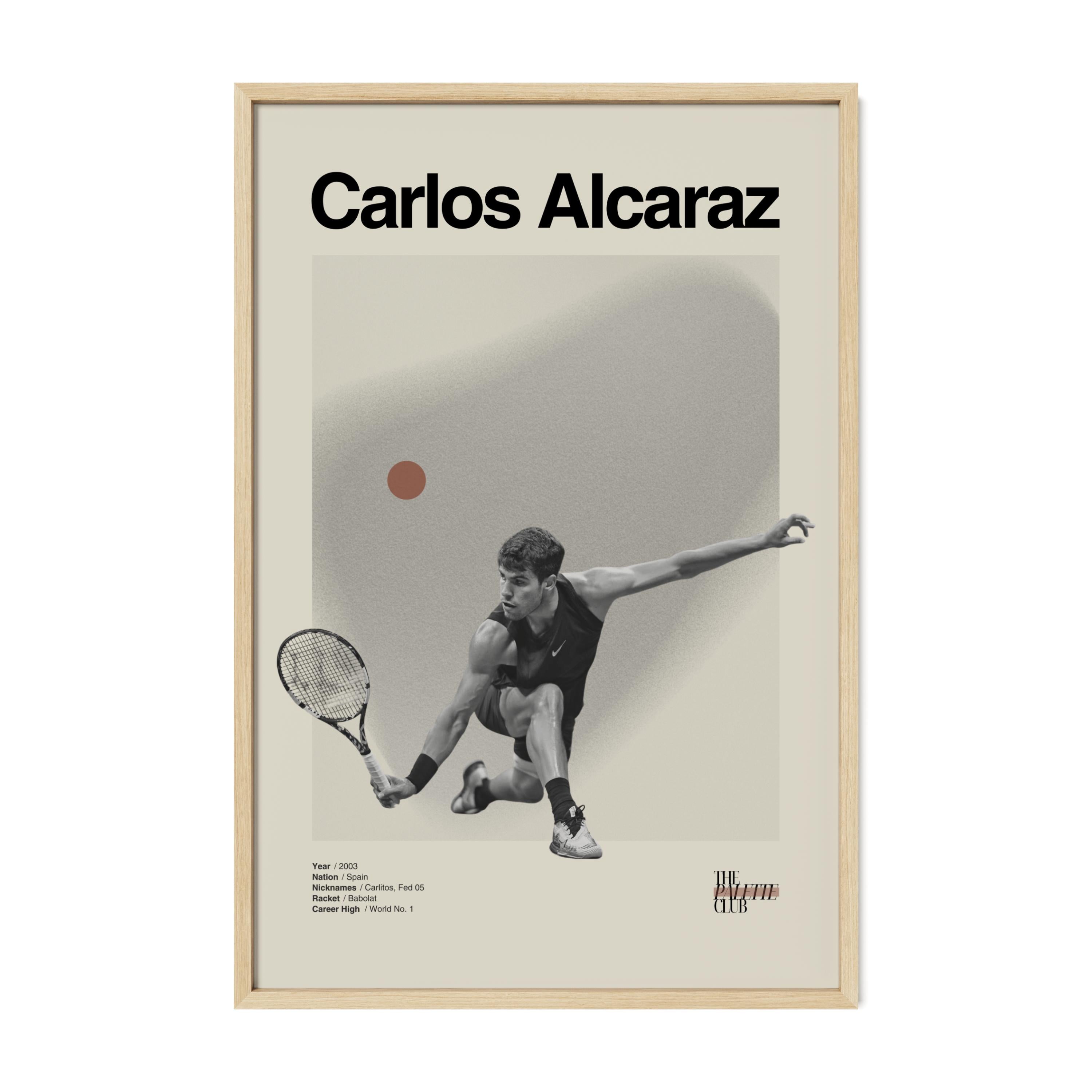 Carlos Alcaraz Print v2