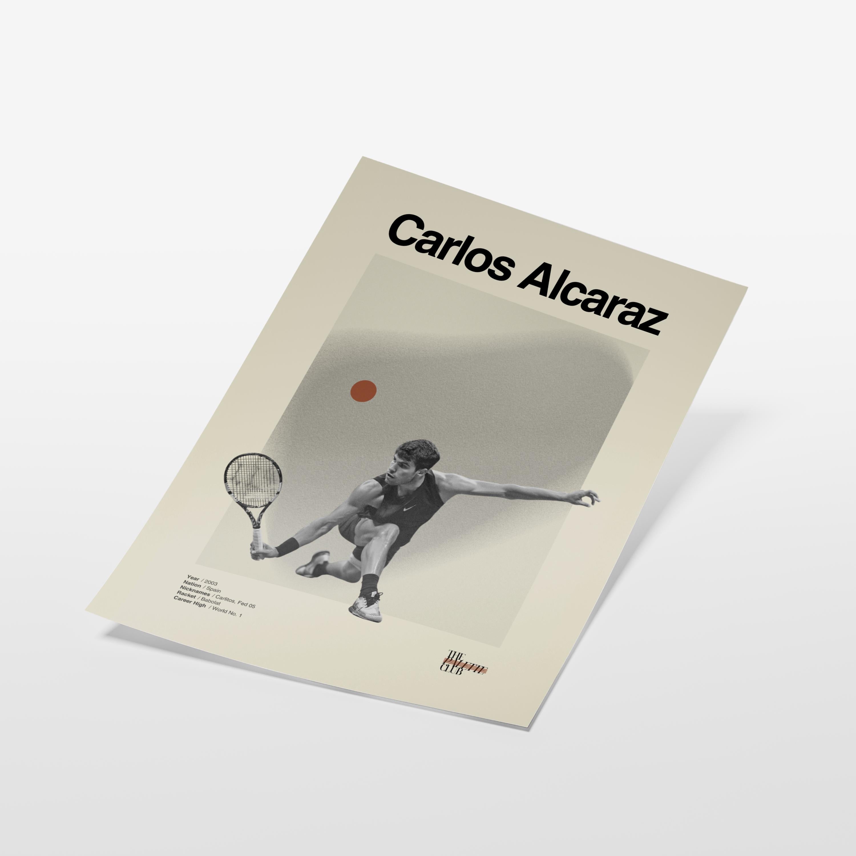 Carlos Alcaraz Print v2