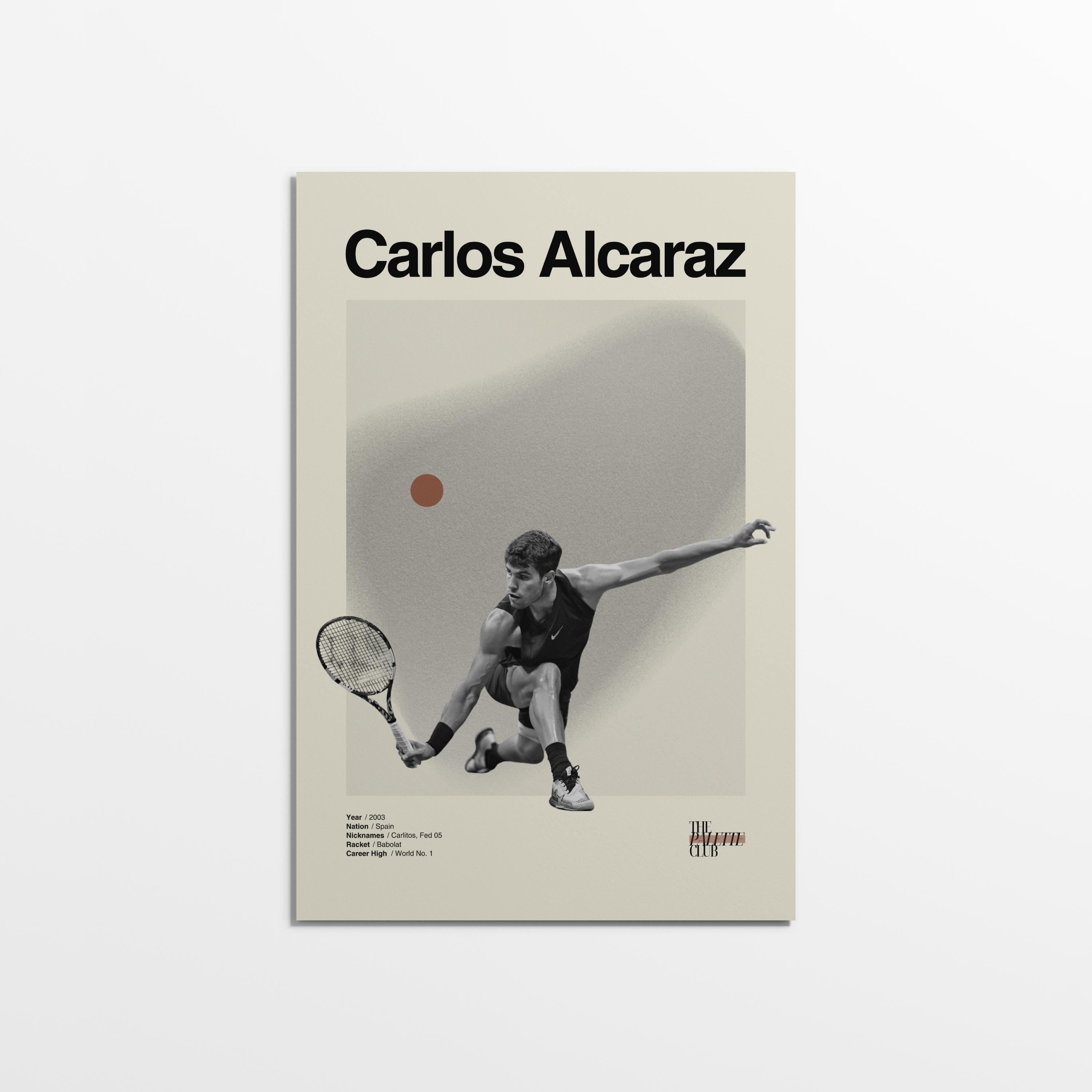 Carlos Alcaraz Print v2