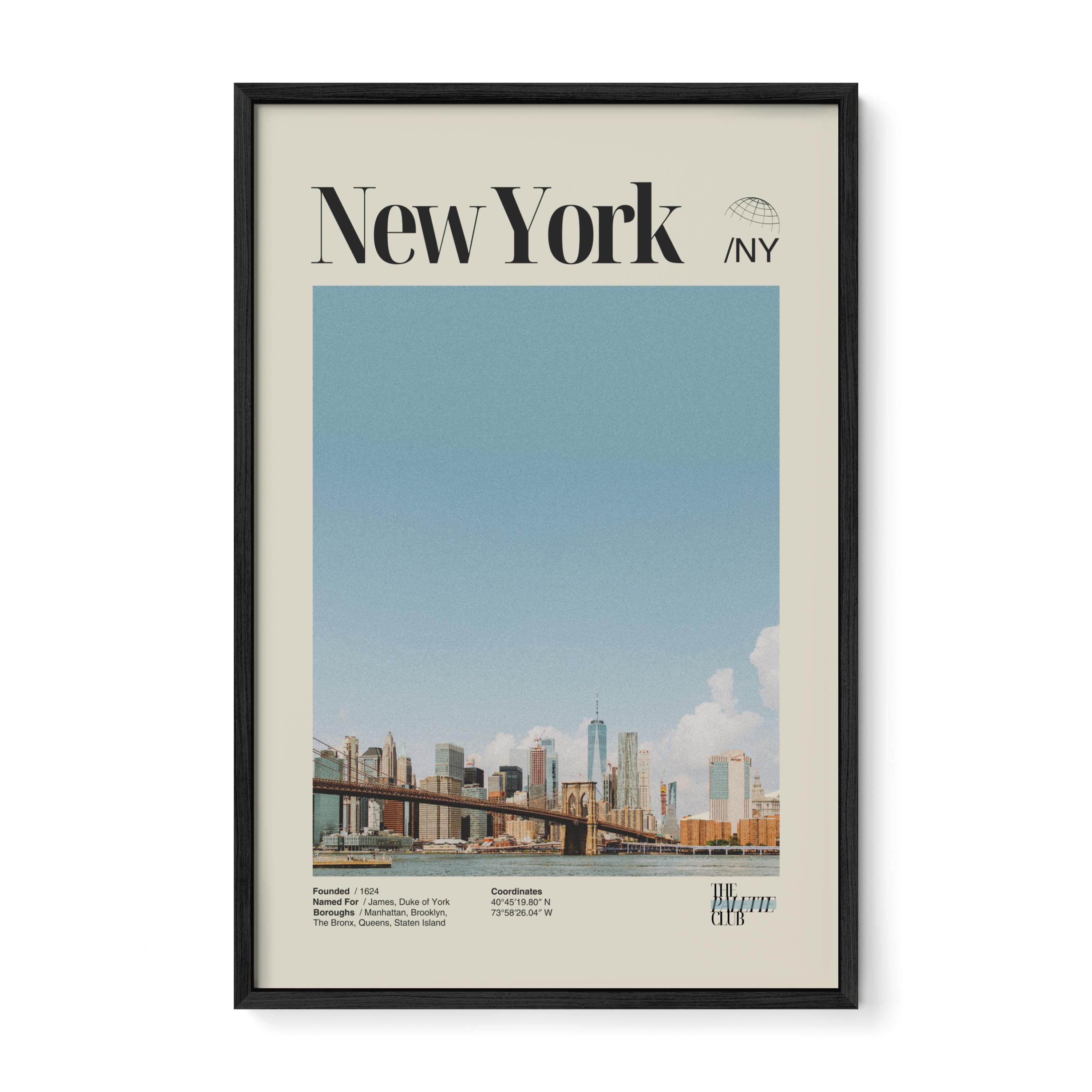 New York City Skyline Print