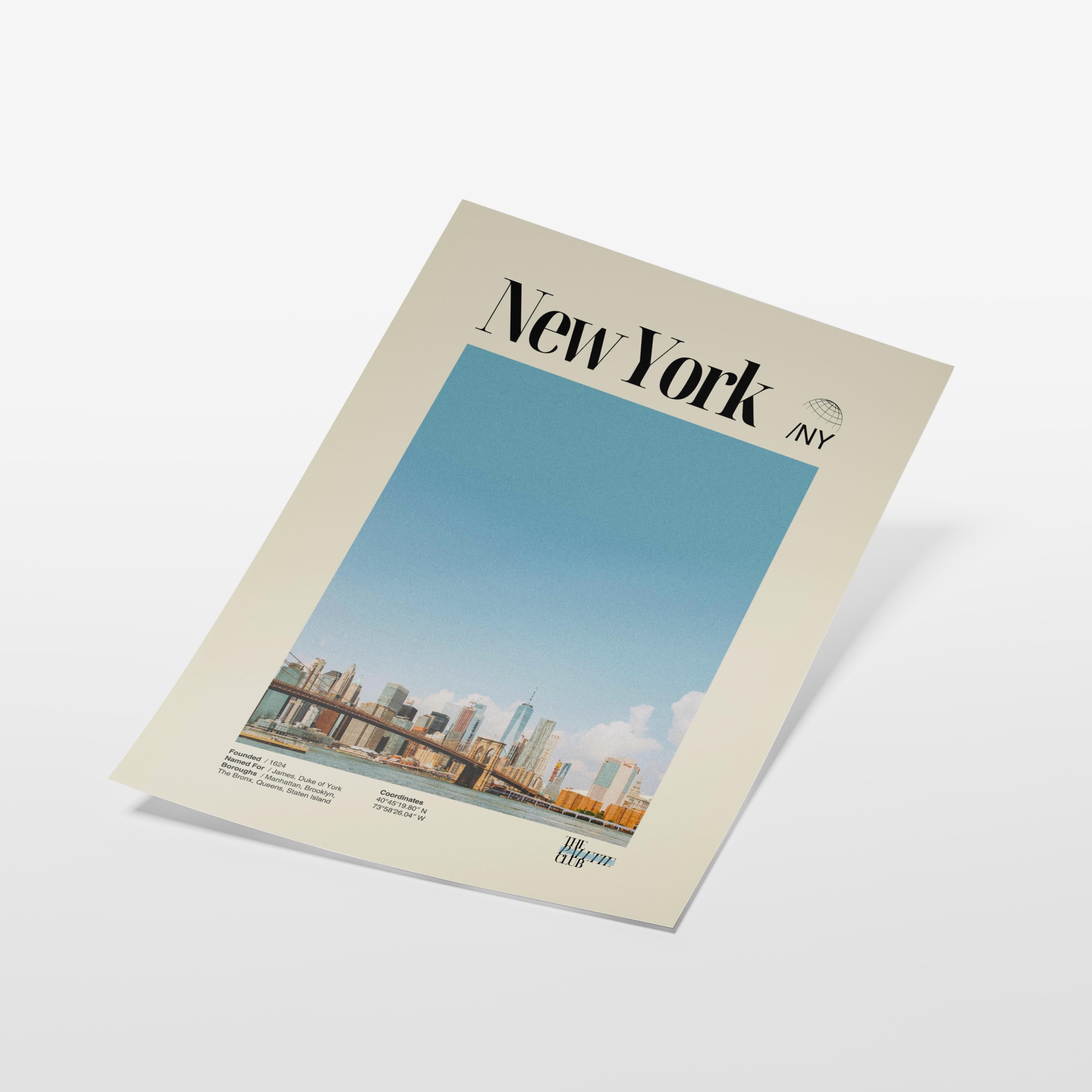 New York City Skyline Print