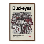 Ohio State Buckeyes 2025 Poster