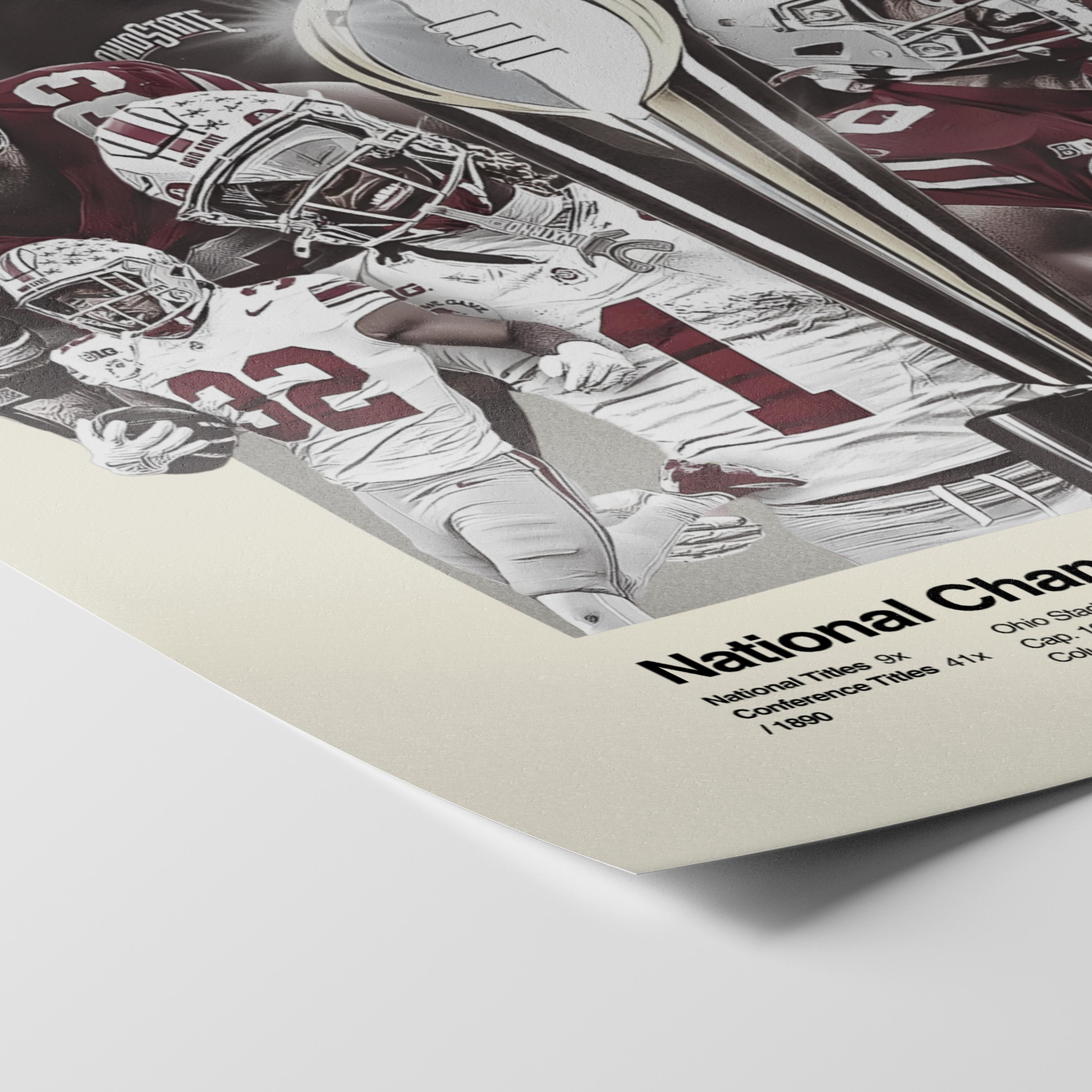 Ohio State Buckeyes 2025 Poster