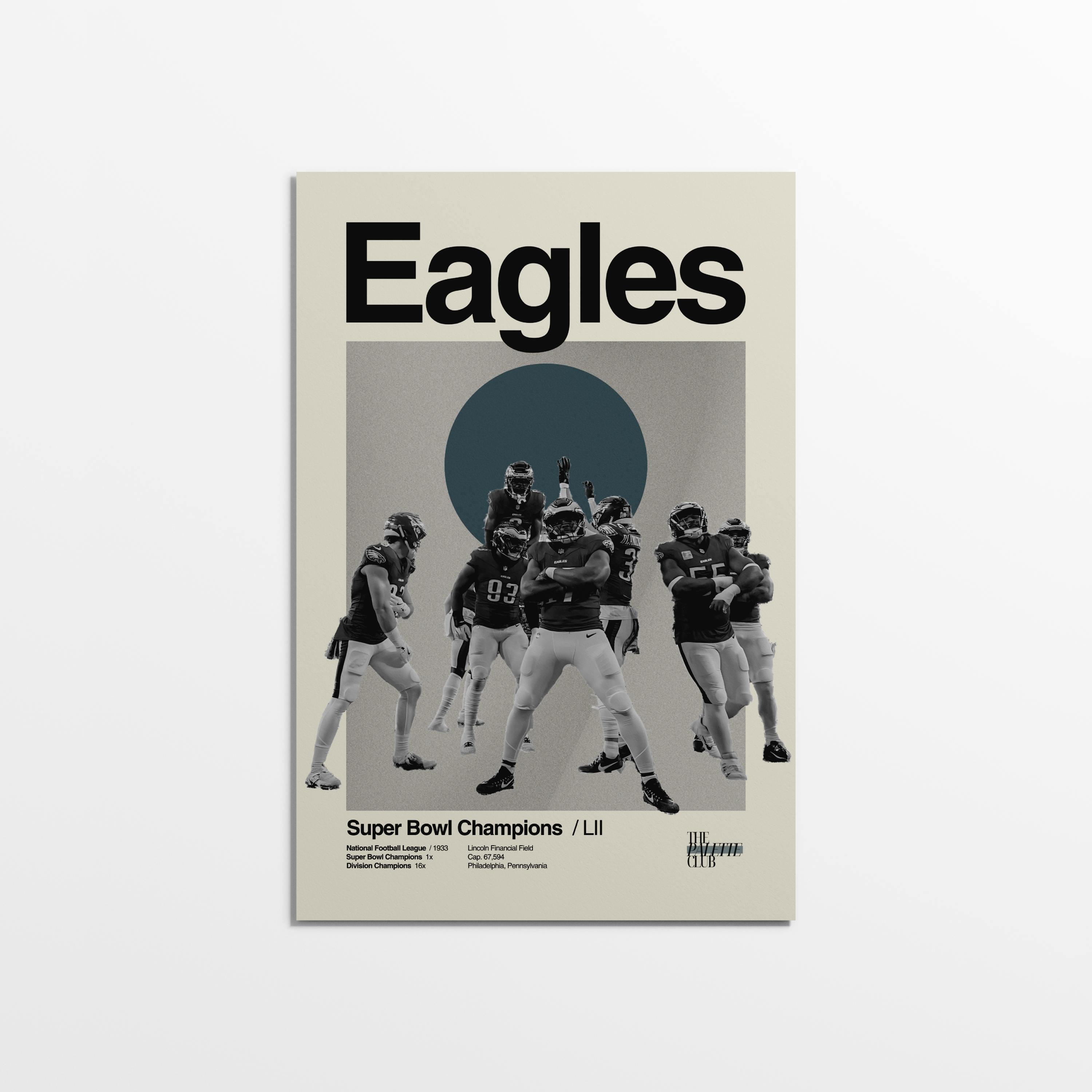 Pennsylvania Eagles Poster