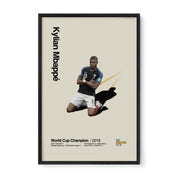 Kylian Mbappé France World Cup Print v2