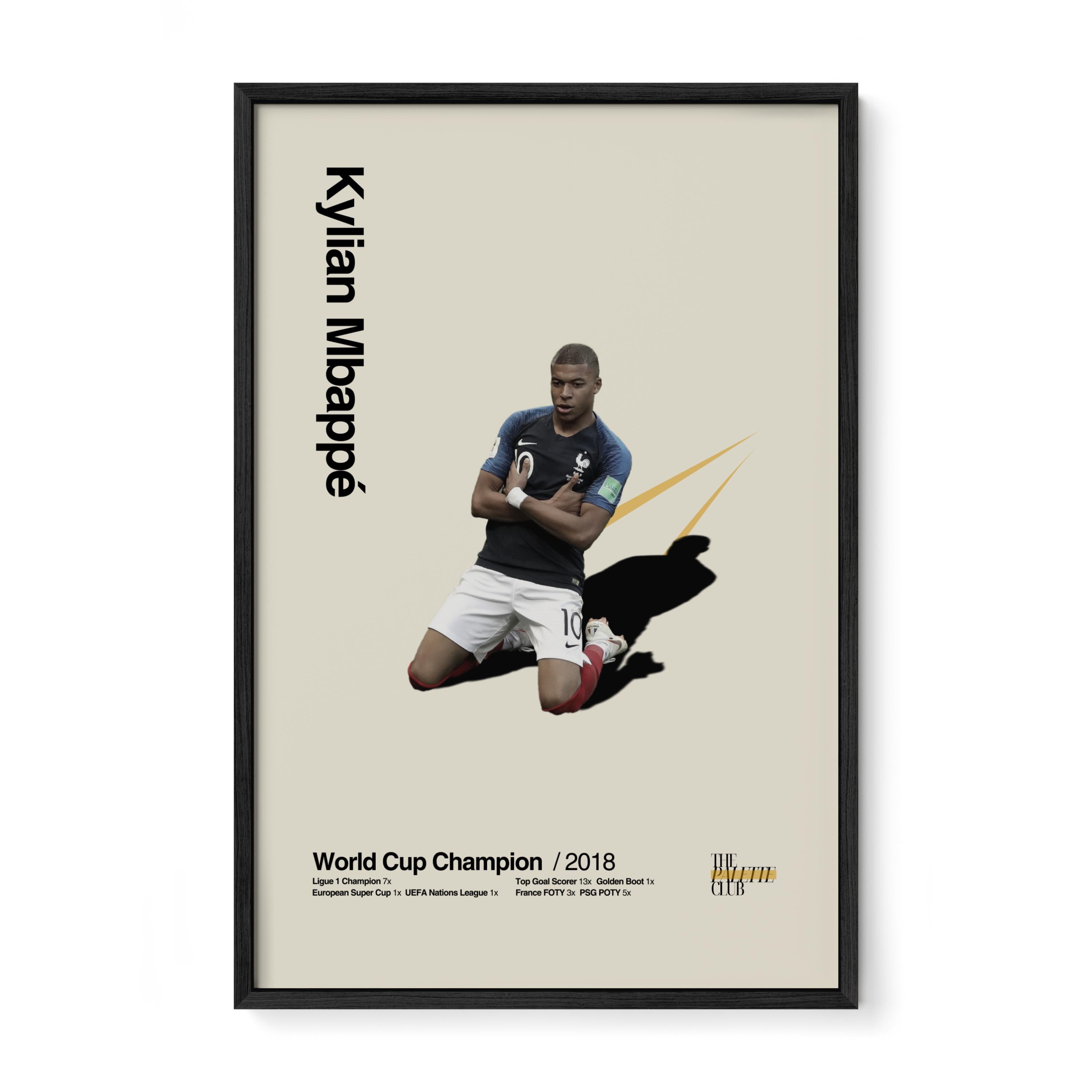 Kylian Mbappé France World Cup Print v2