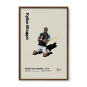 Kylian Mbappé France World Cup Print v2
