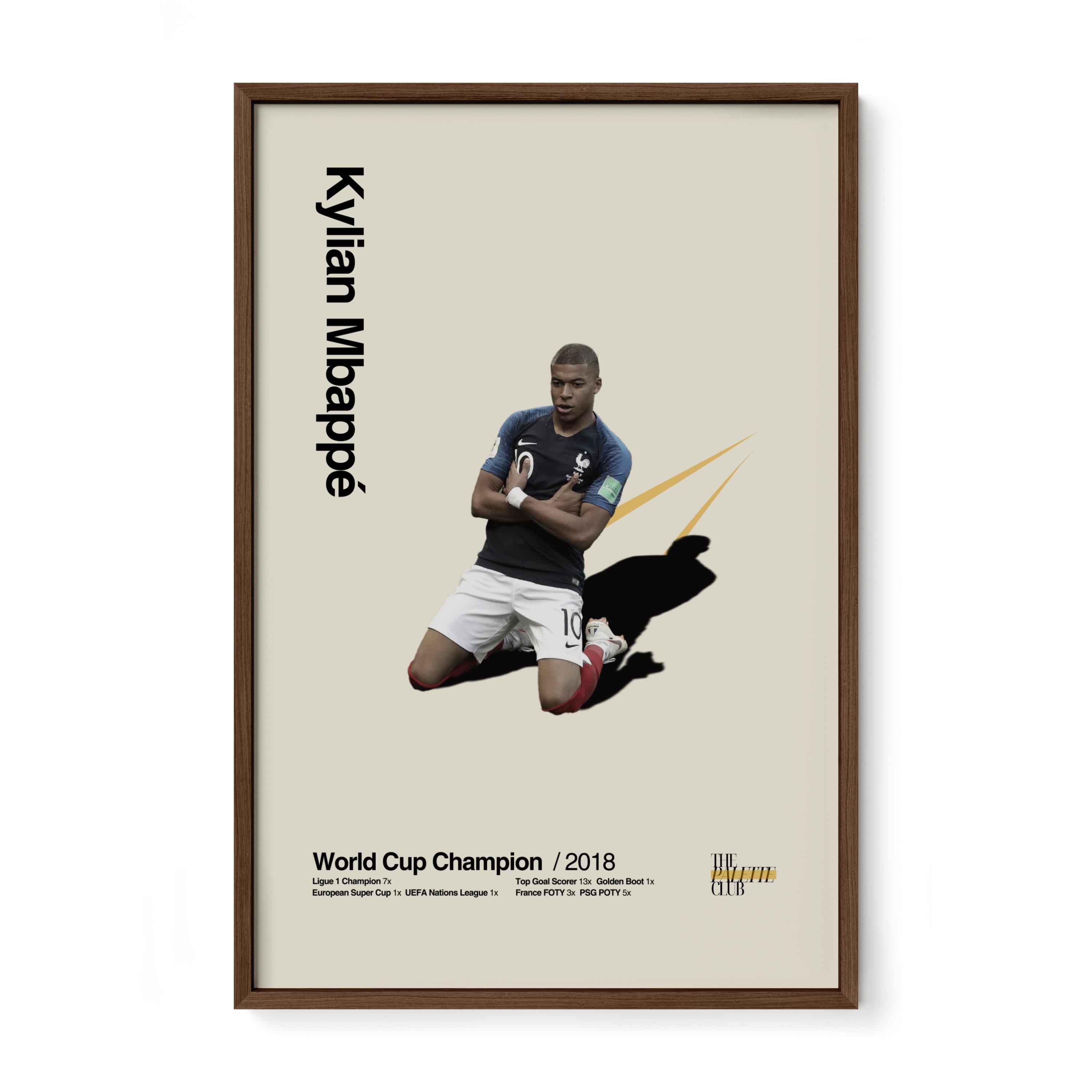 Kylian Mbappé France World Cup Print v2