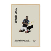 Kylian Mbappé France World Cup Print v2