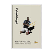 Kylian Mbappé France World Cup Print v2