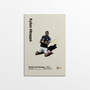 Kylian Mbappé France World Cup Print v2