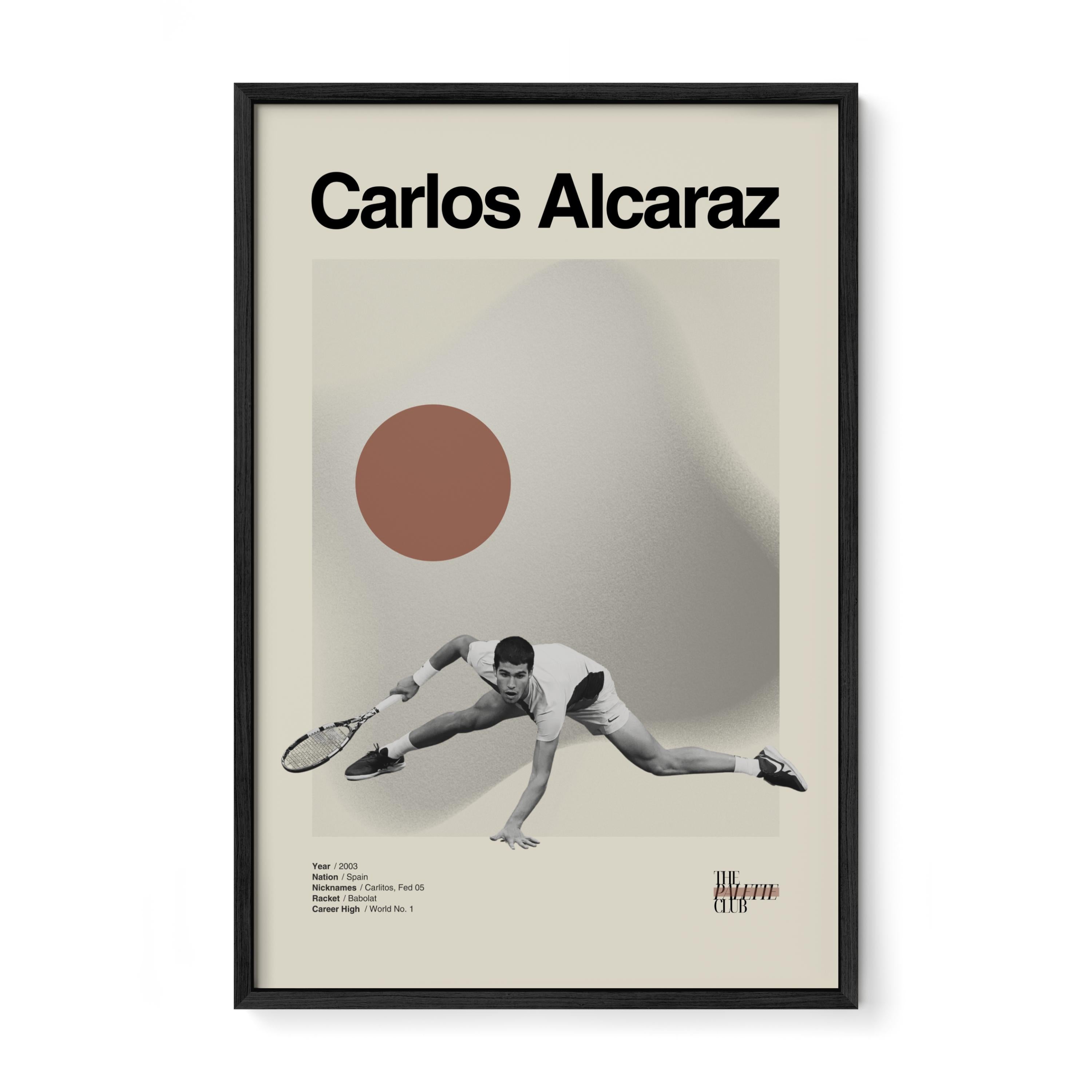 Carlos Alcaraz Print v1