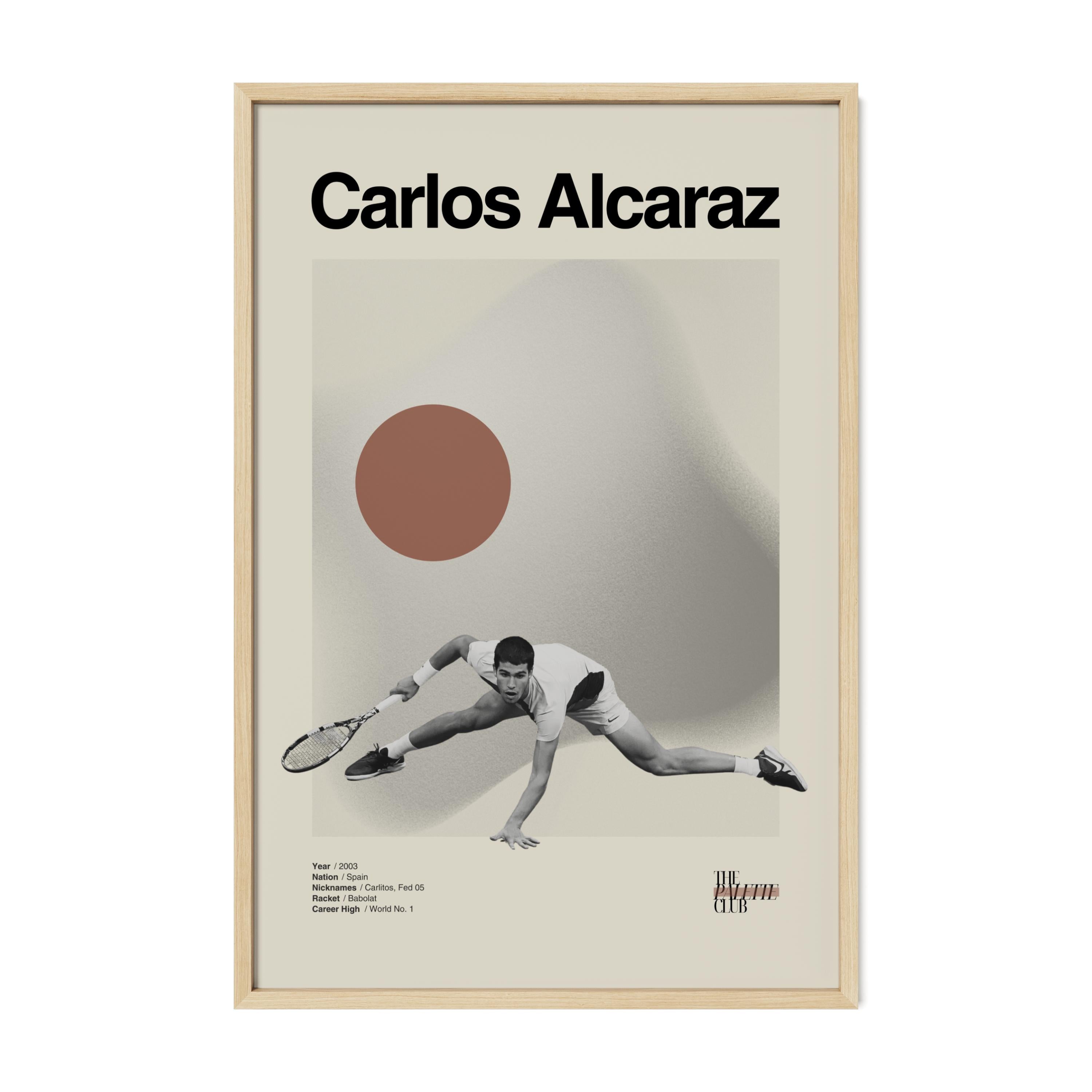 Carlos Alcaraz Print v1