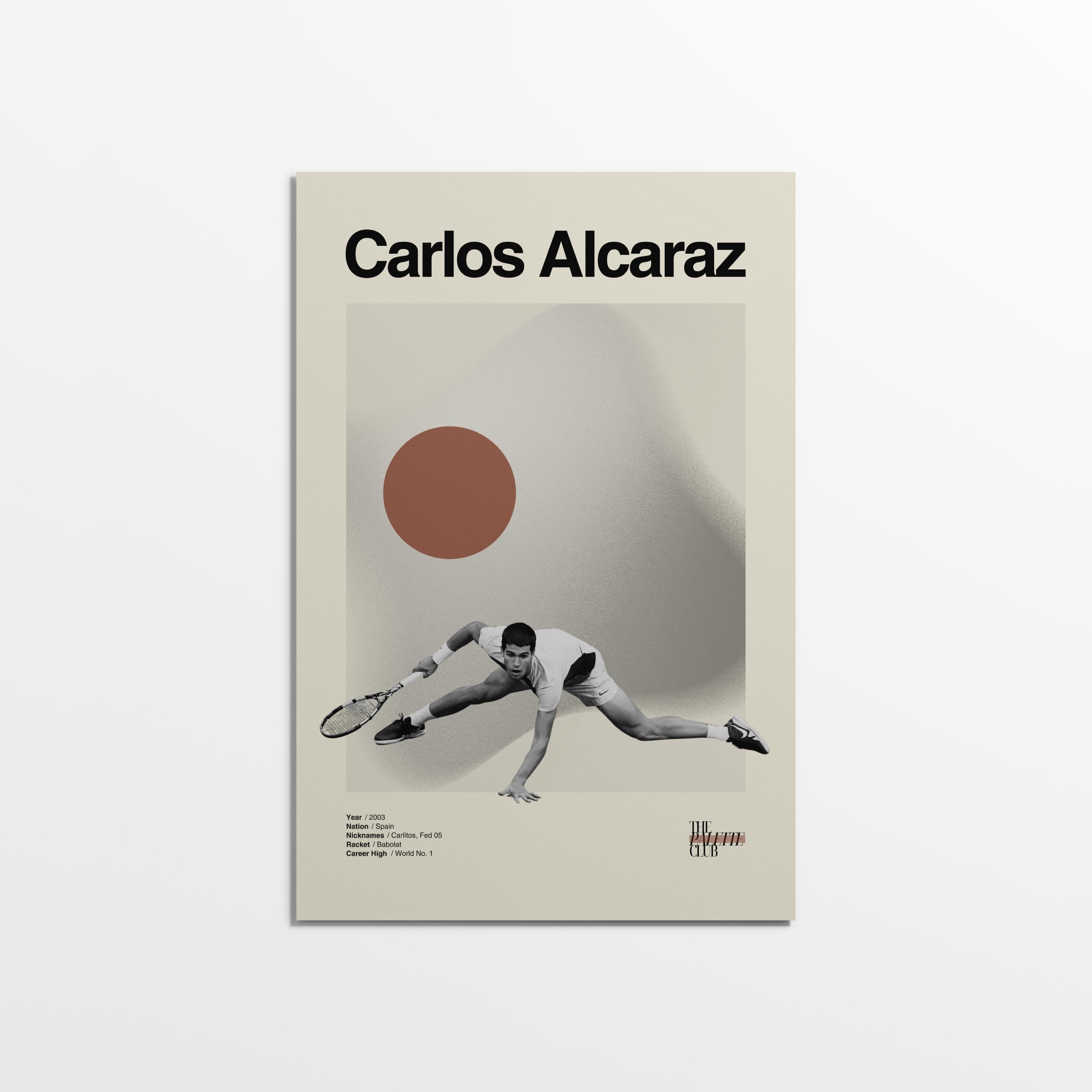 Carlos Alcaraz Print v1