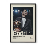 Rodri Ballon D'or Print