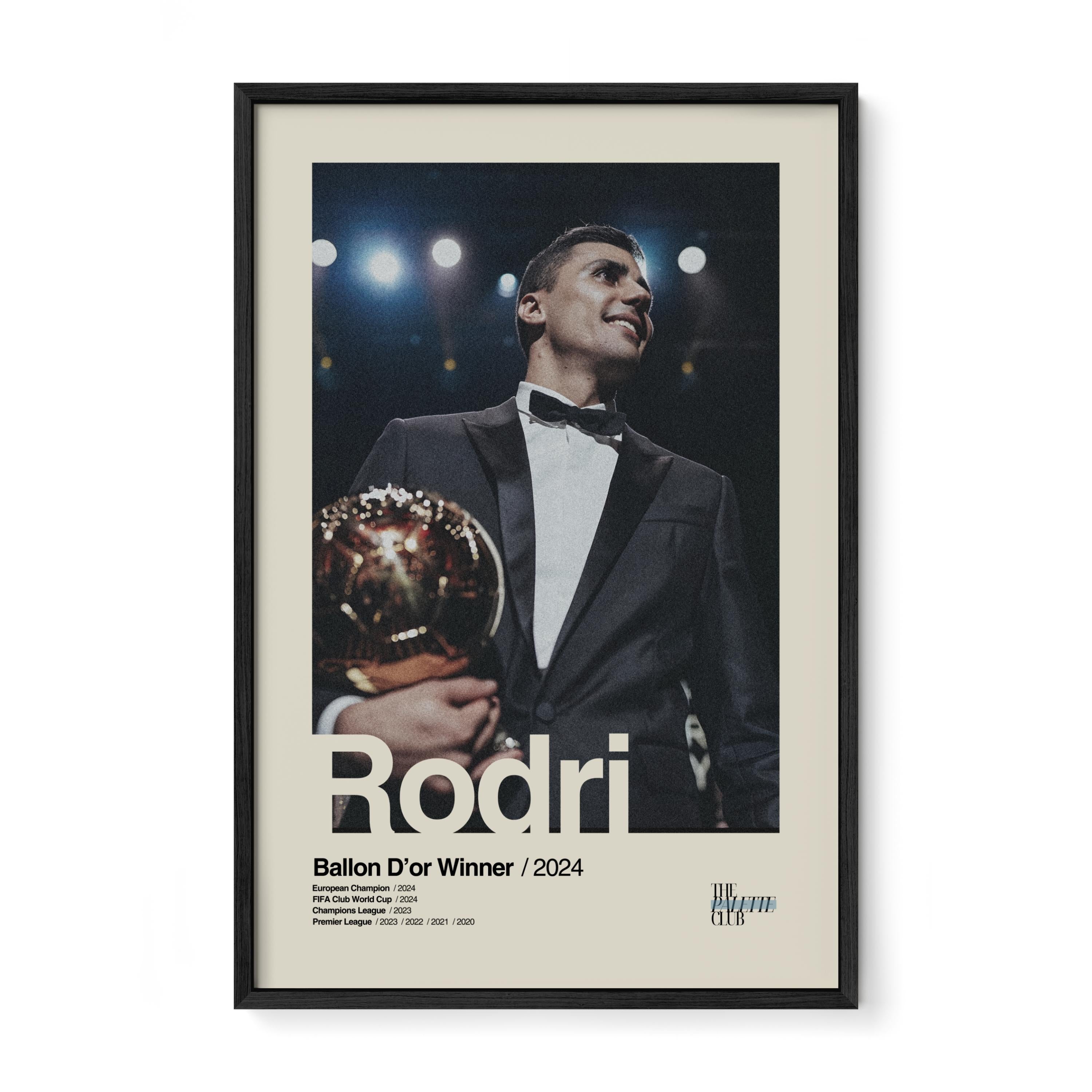 Rodri Ballon D'or Print
