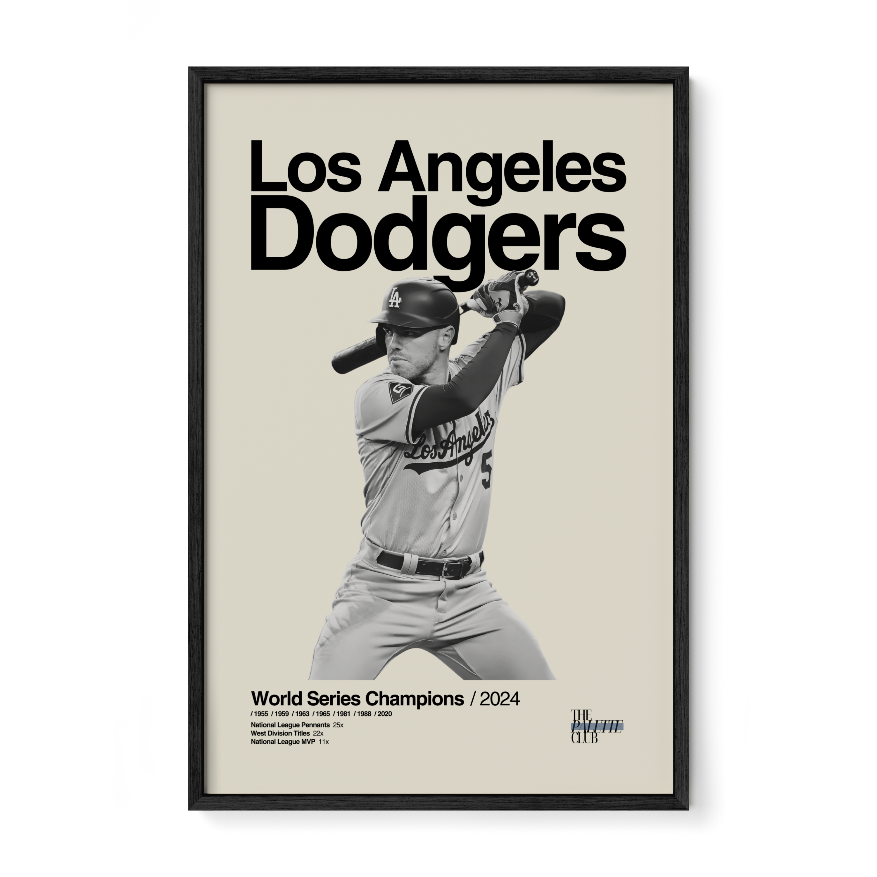 LA Dodgers x Freddie Freeman Poster