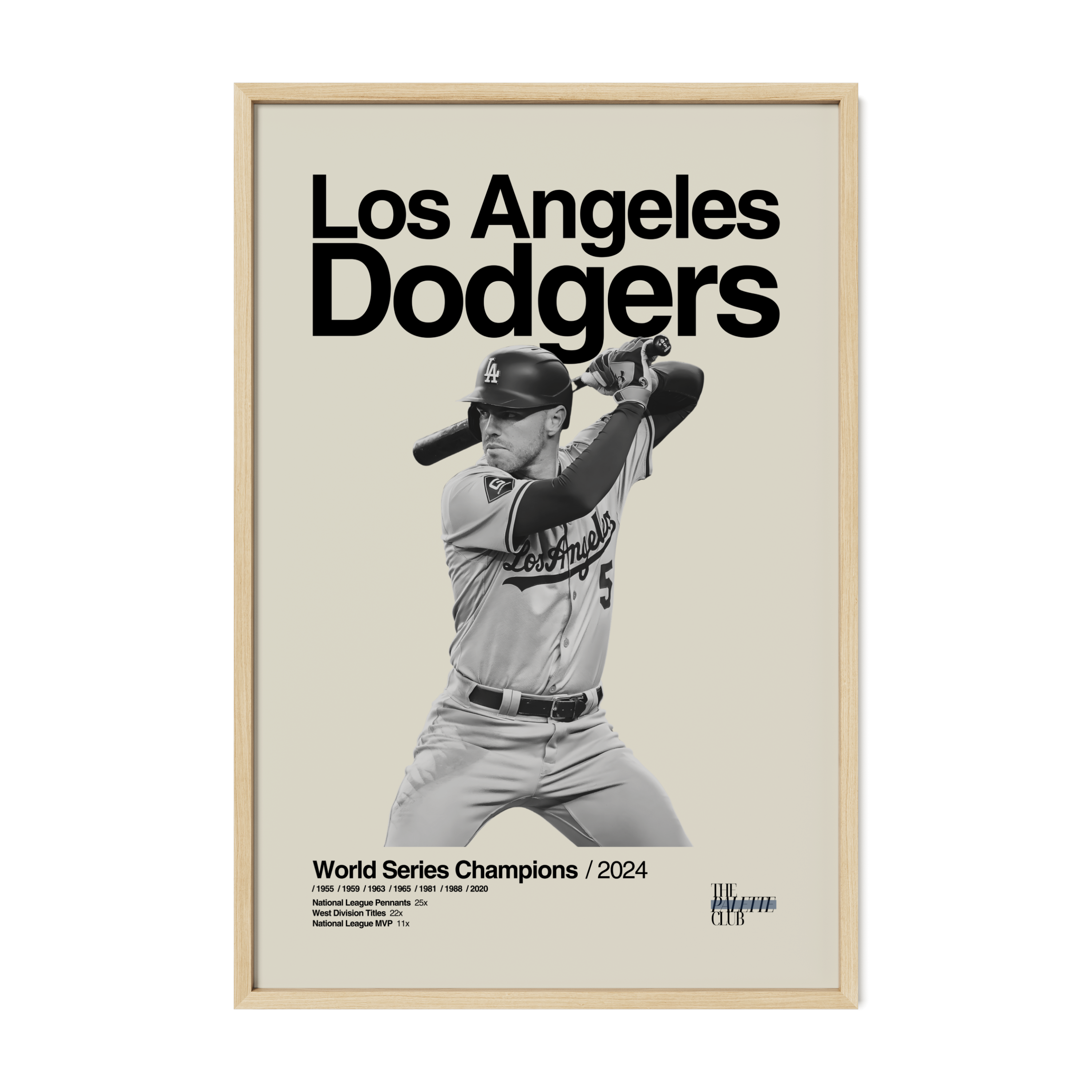 LA Dodgers x Freddie Freeman Poster