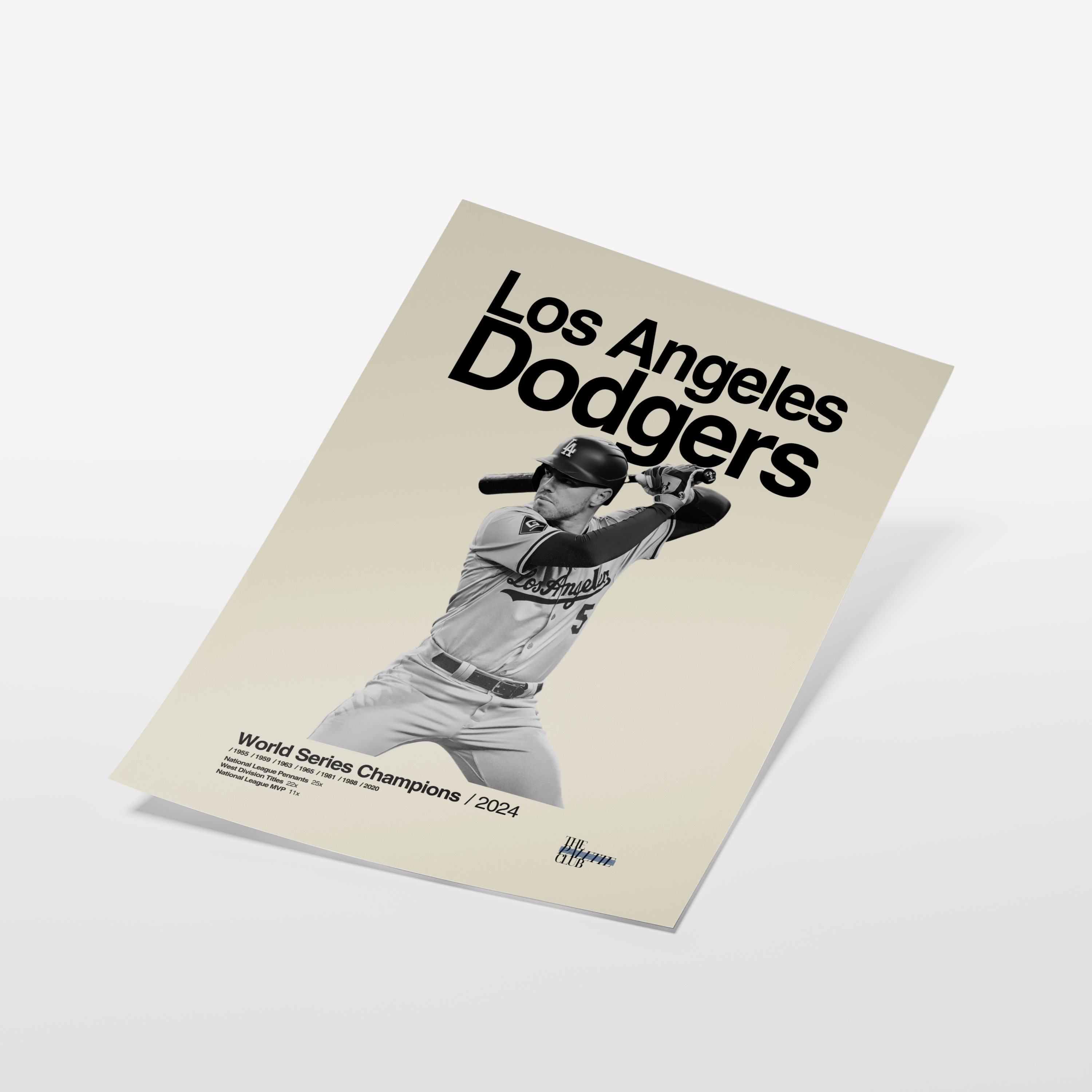 LA Dodgers x Freddie Freeman Poster