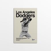 LA Dodgers x Freddie Freeman Poster
