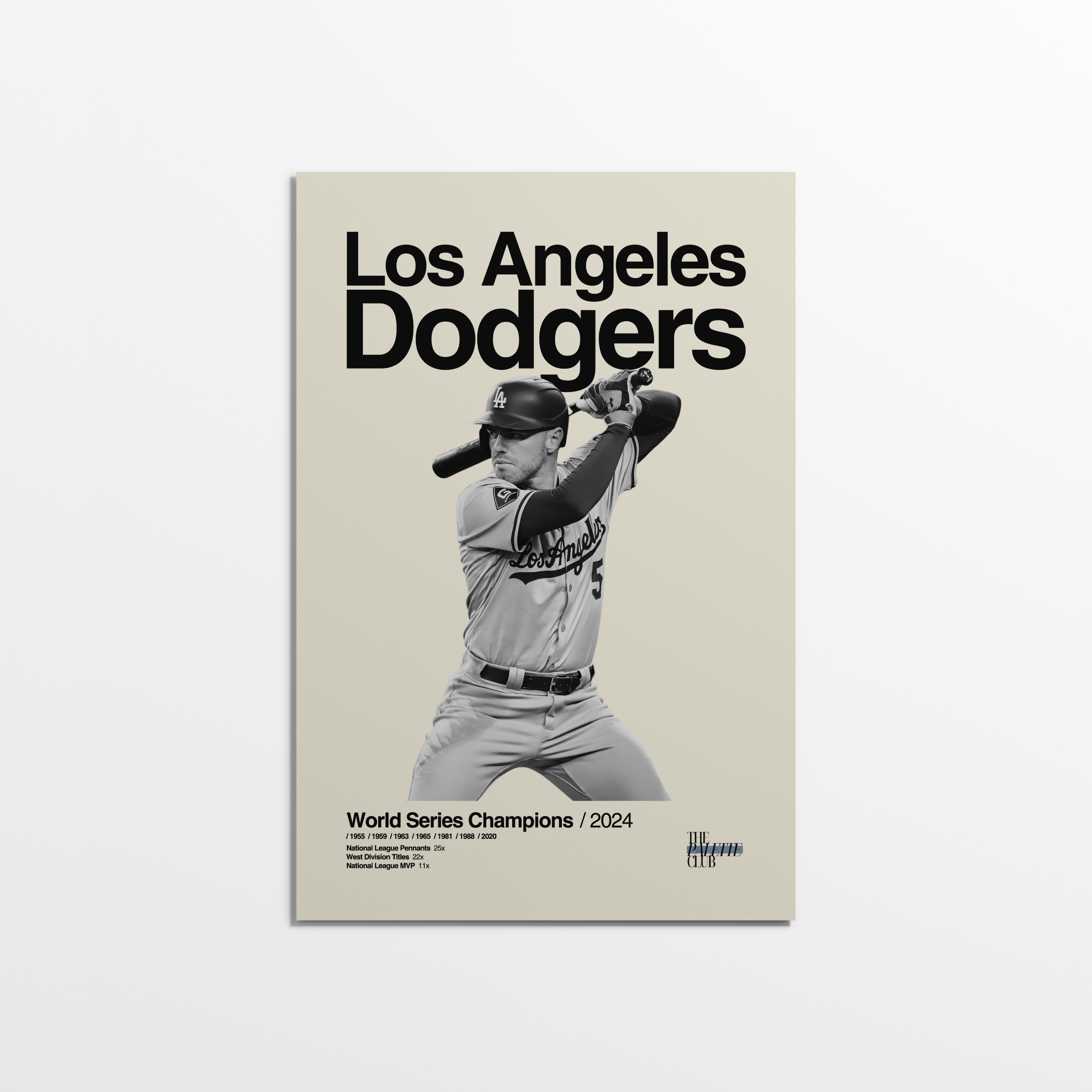 LA Dodgers x Freddie Freeman Poster