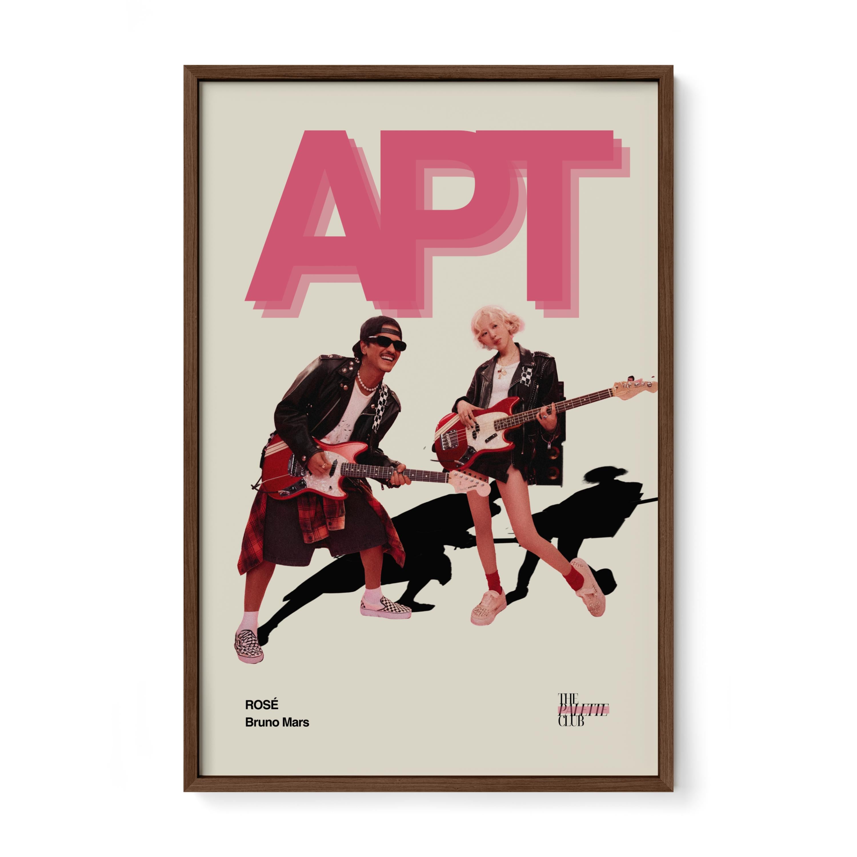 APT ROSE & Bruno Mars 'APT' Print