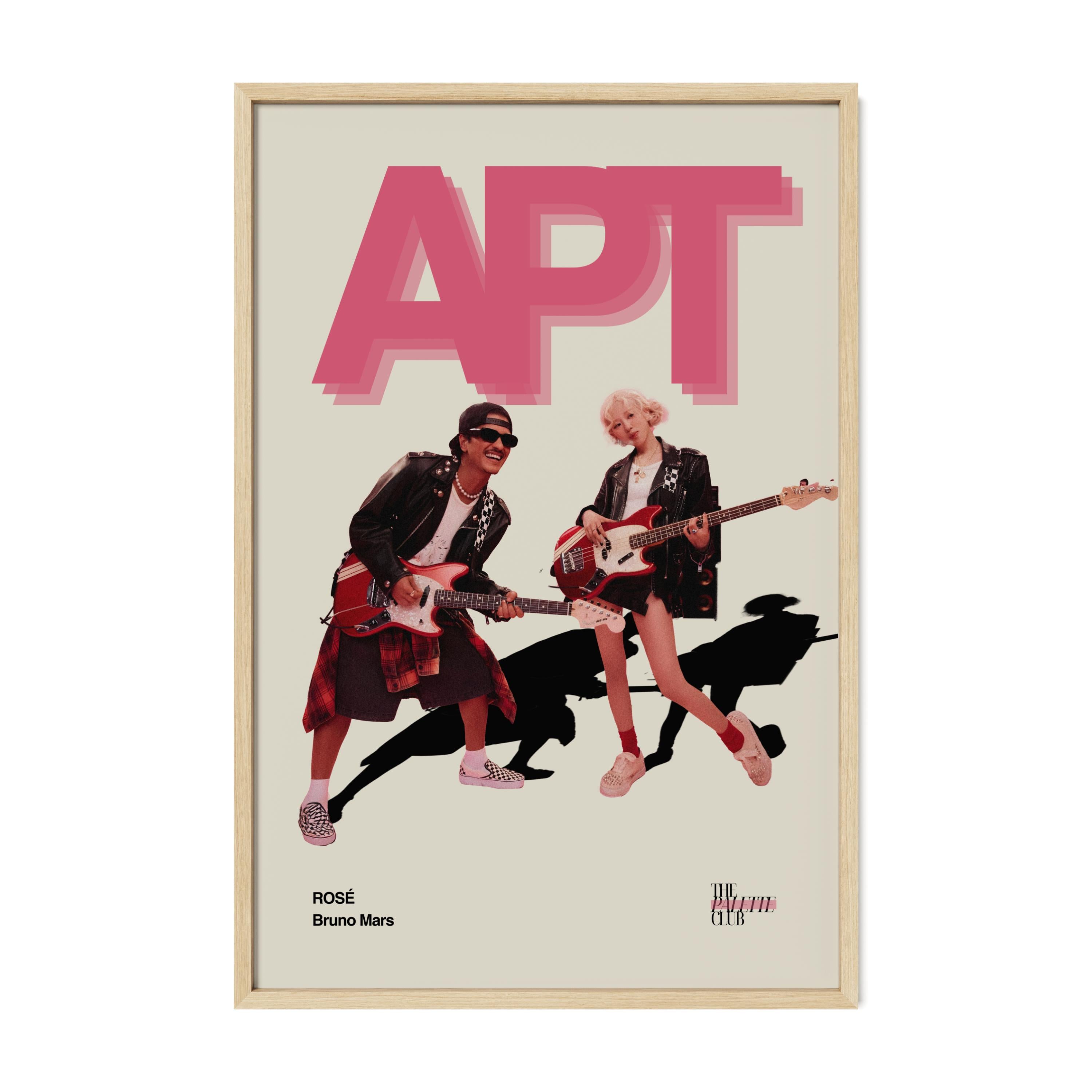 APT ROSE & Bruno Mars 'APT' Print