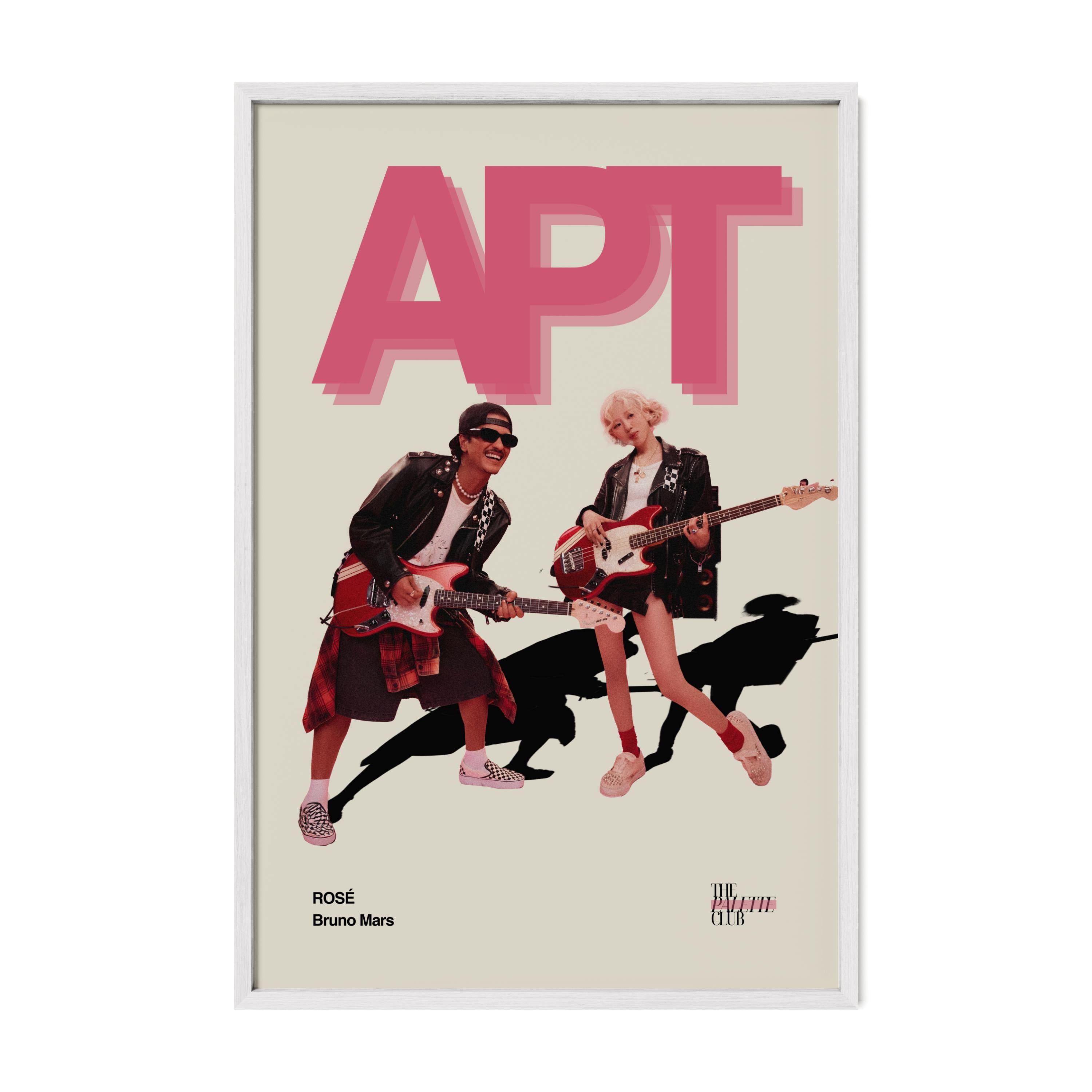 APT ROSE & Bruno Mars 'APT' Print