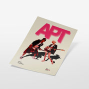 APT ROSE & Bruno Mars 'APT' Print